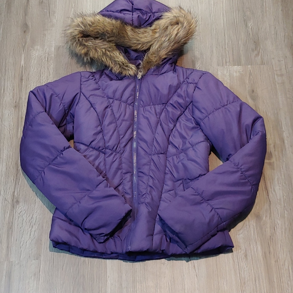 EUC QUILTED MATERIAL GIRL YOUTH SIZE XS